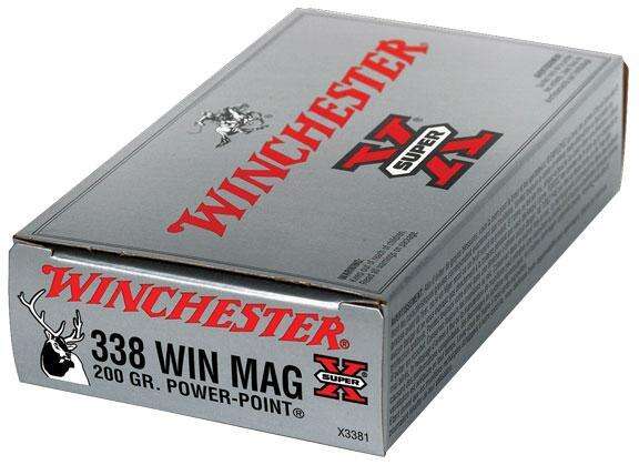 Ammunition Winchester Repeating Arms ZPAP M85 338WinMag WIN SUPER-X 338WIN MAG 200GR POWER PT 20/10